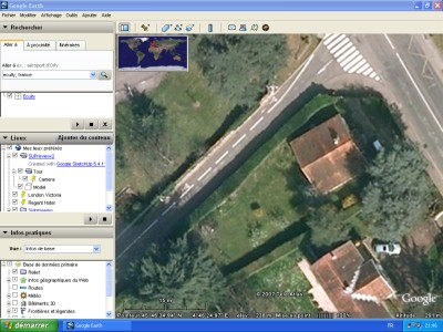 Tutoriel SketchUp Le jardin dans Google Earth