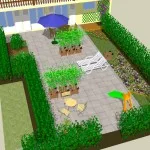 Modèle SketchUp Terrasse