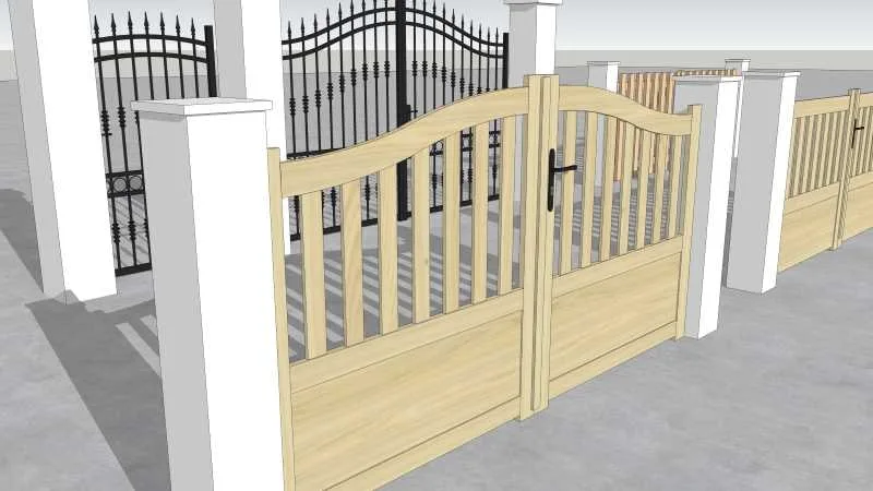 Formation SketchUp portail jardin
